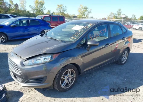 2017 Ford Fiesta Se from USA, damaged, VIN 3FADP4BJ4HM119503